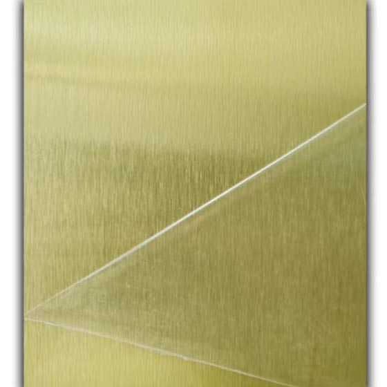 0.65mm gold sublimation aluminum plate