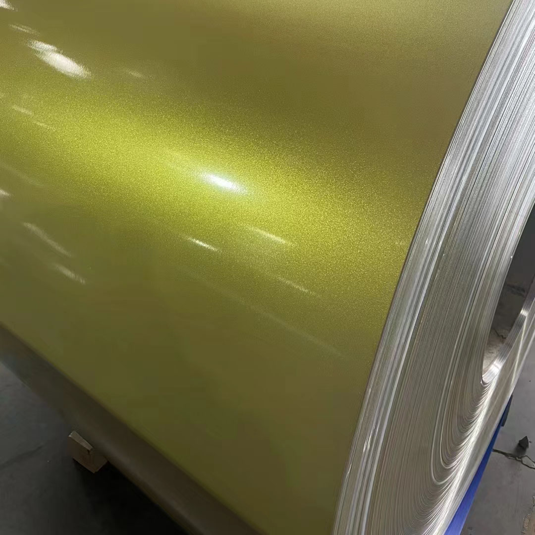 pearlized gold sublimation aluminum plate